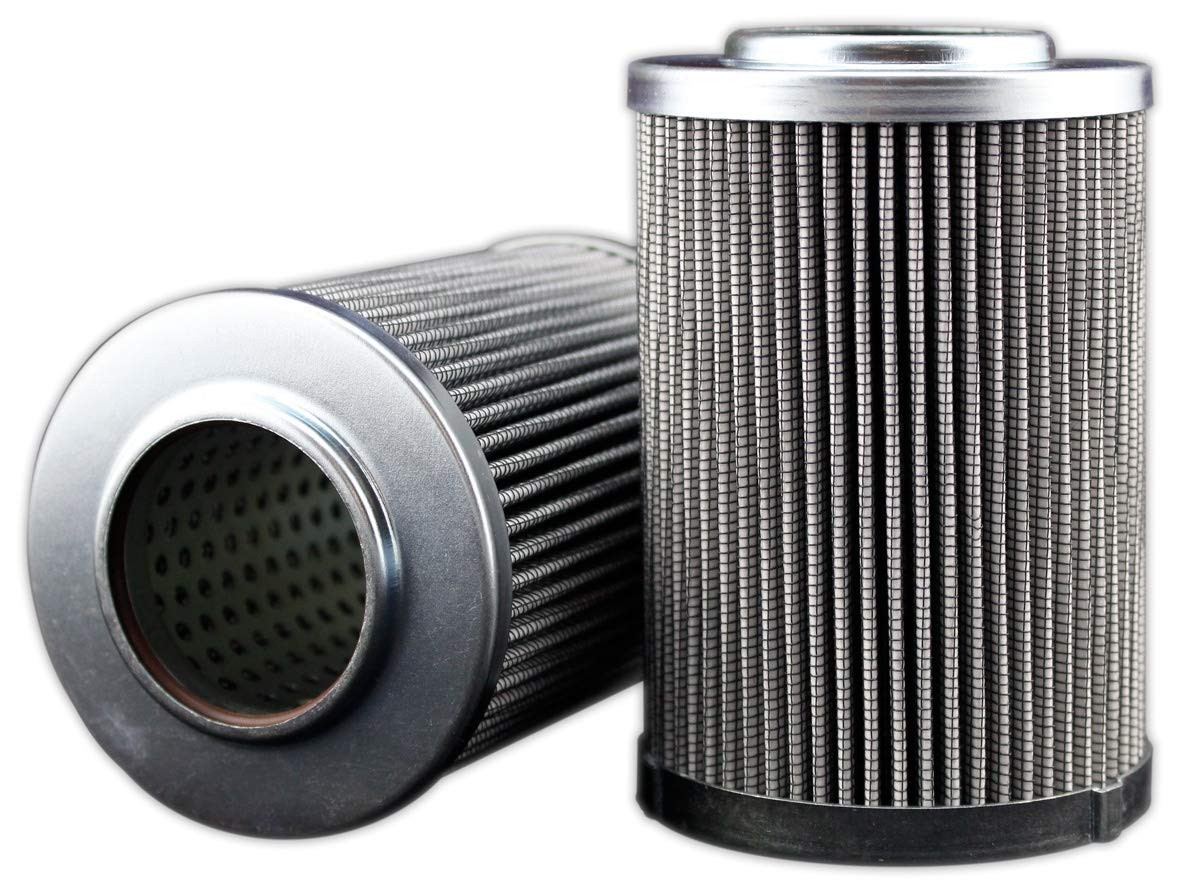 Big Filter Replacement Hydraulic Filter Compatible with Parker PR3437, 2-Pack