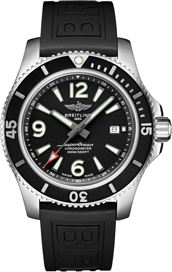 Amazon | Breitling SuperOcean 腕時計 メンズ 44mm 1000