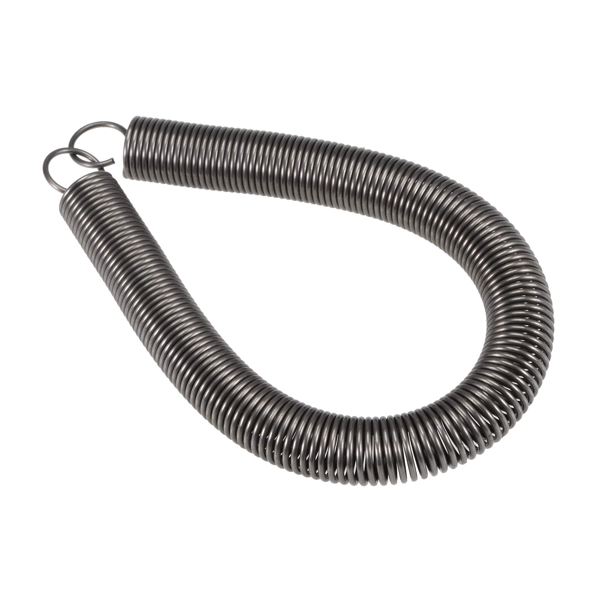Zugfeder – 14mm Außen-Ø, 1,4mm Draht, 250mm Frei, 437,5mm Gedehnt, 3,8kg Zugkraft – Federstahl, Doppelhaken