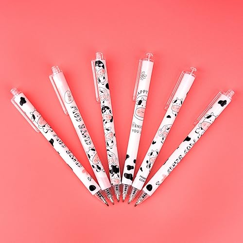 Lindos bolígrafos de gel retráctiles creativos bolígrafos de tinta de gel negro bolígrafo fino de 0020in bolígrafos Toshine lindos bolígrafos Kawaii