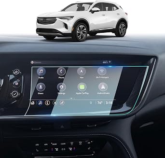 BIXUAN For 2021-2023 Buick Envision Screen Protector For 2021 2022 2023 Envision Avenir/Essence/Preferred 10.2Inch Touchscreen 2023 Envision Accessories 9H Tempered Glass [NO Fingerprint&Scratches]