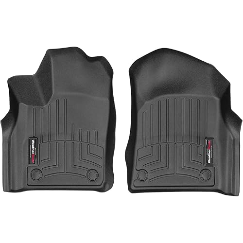 WeatherTech Custom Fit FloorLiners for Durango, Grand Cherokee - 1st Row (449301), Black