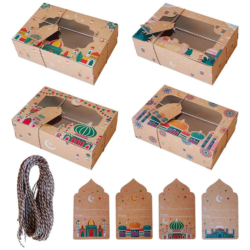 Boîte à bonbons Eid Mubarak pour sublimer votre table de fête et cadeaux d'invités Ramadan