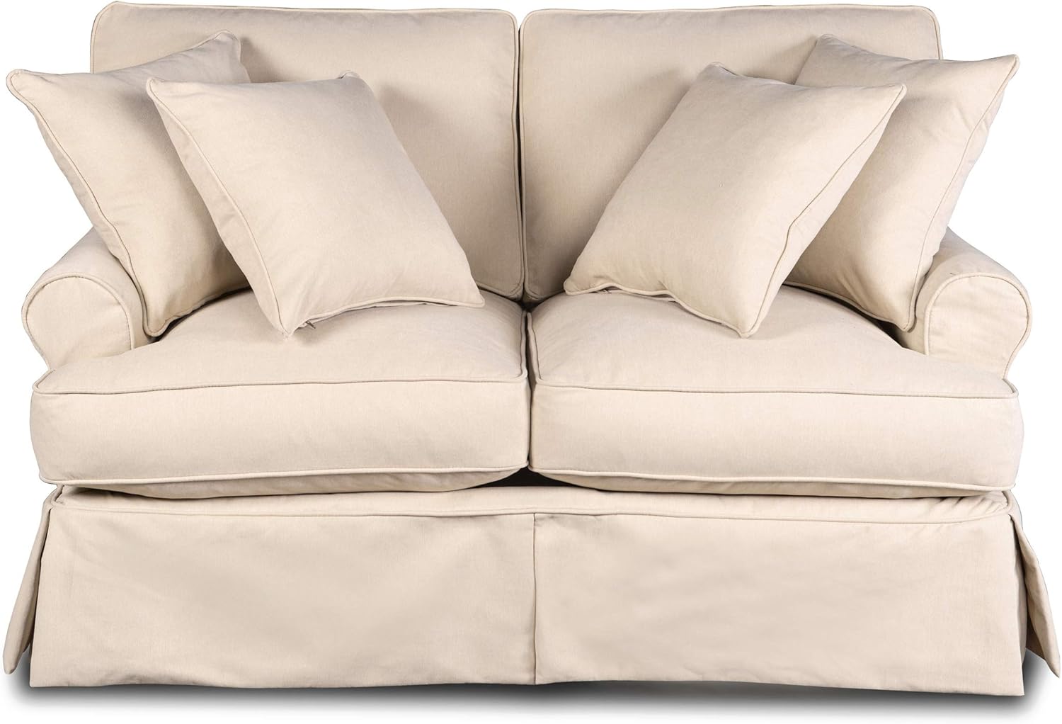 Sunset Trading Horizon Loveseat Slipcover, Configurable, Tan