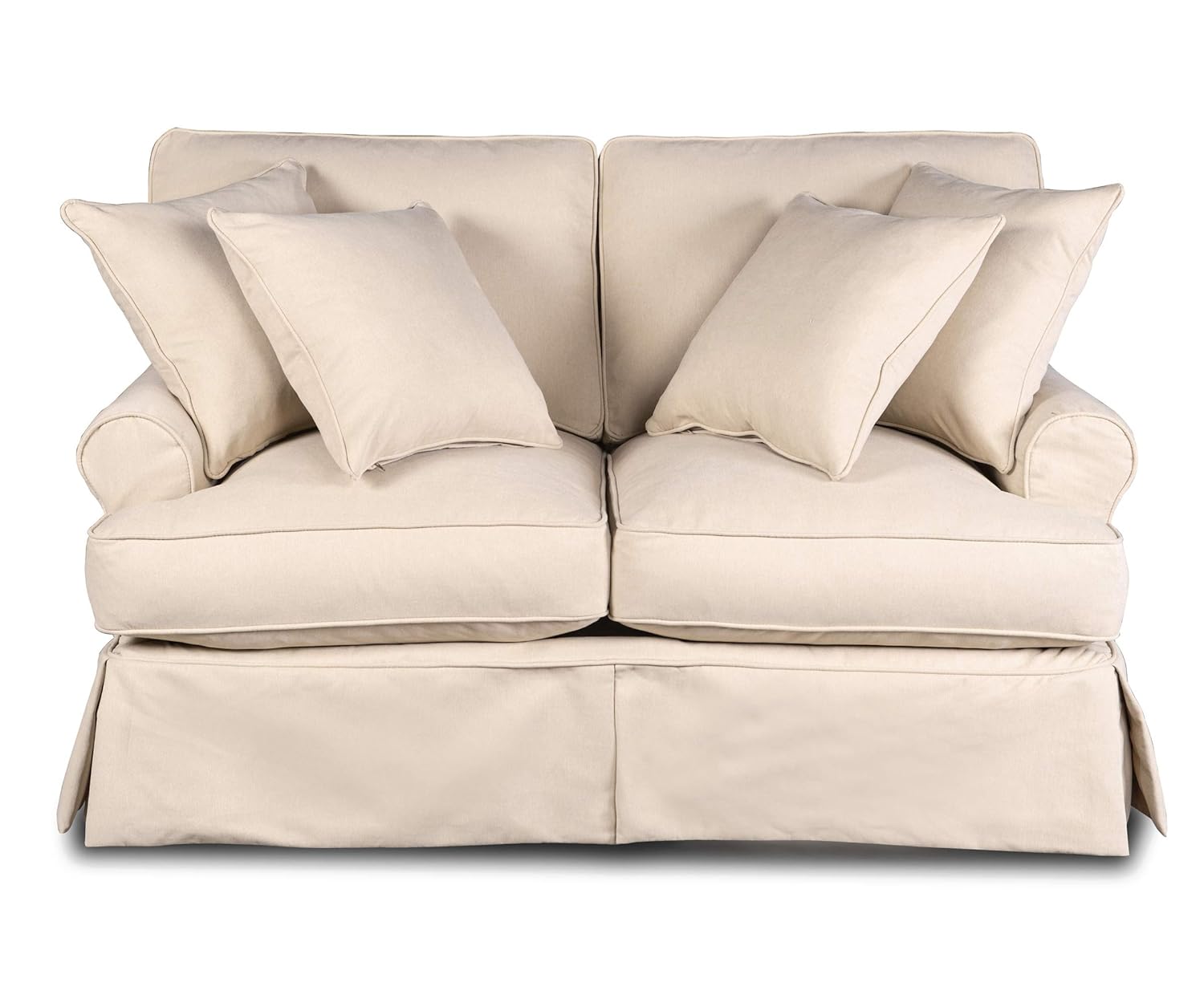 Sunset Trading Horizon Loveseat Slipcover, Configurable, Tan