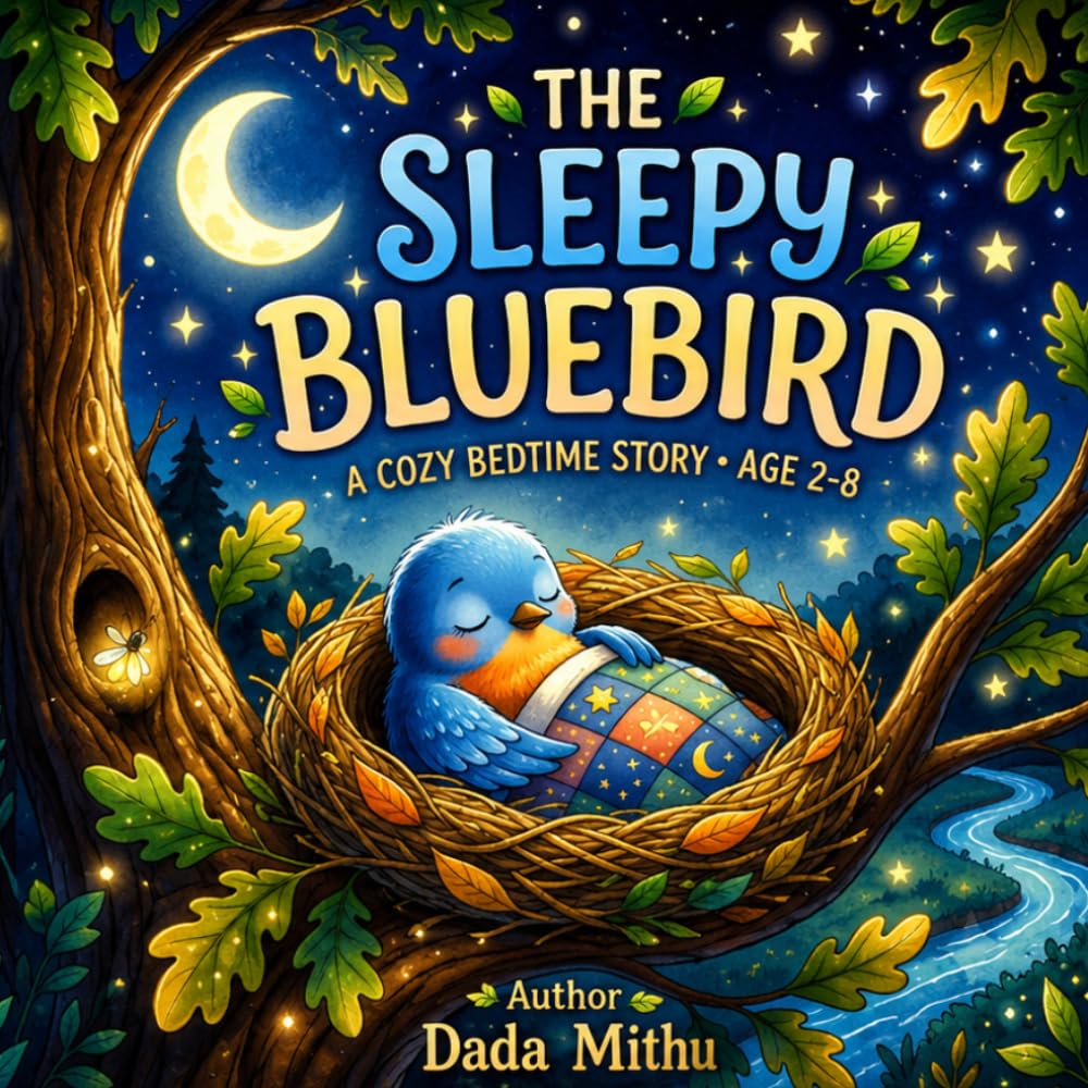The Sleepy Bluebird: : A Cozy Bedtime Story Age 2-8