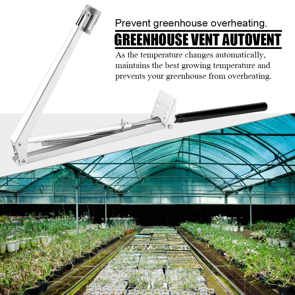 Apertura Automatica per Serra, Serre solari sensibili al Calore Tetto Automatico aprifinestra Serra Calda di sfiato Automatico per Serre e Rifugi da Giardino