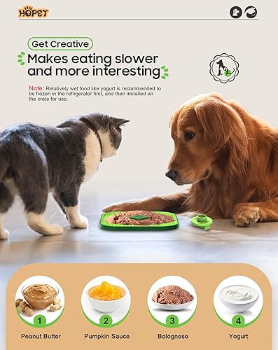 Miniatura 5 de Alfombrilla interactiva grande de 7.1 pulgadas para lamer el aburrimiento y la reducción de la ansiedad, suave y segura para entrenamiento