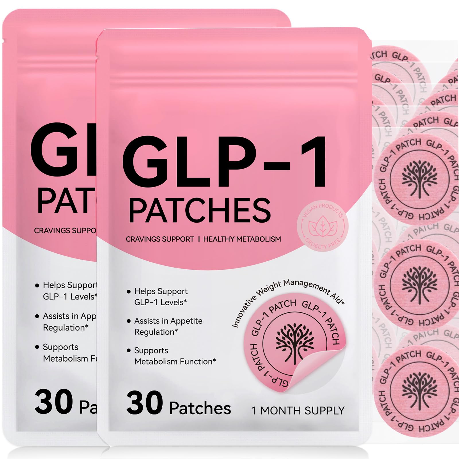 are glp 1 patches for men GLP-1 Wellness Support Patches for Women and Men, GLP1 Patches with L  Glutamine, Berberine, Chromium, Pomegranate and Cinnamon – 60 Count