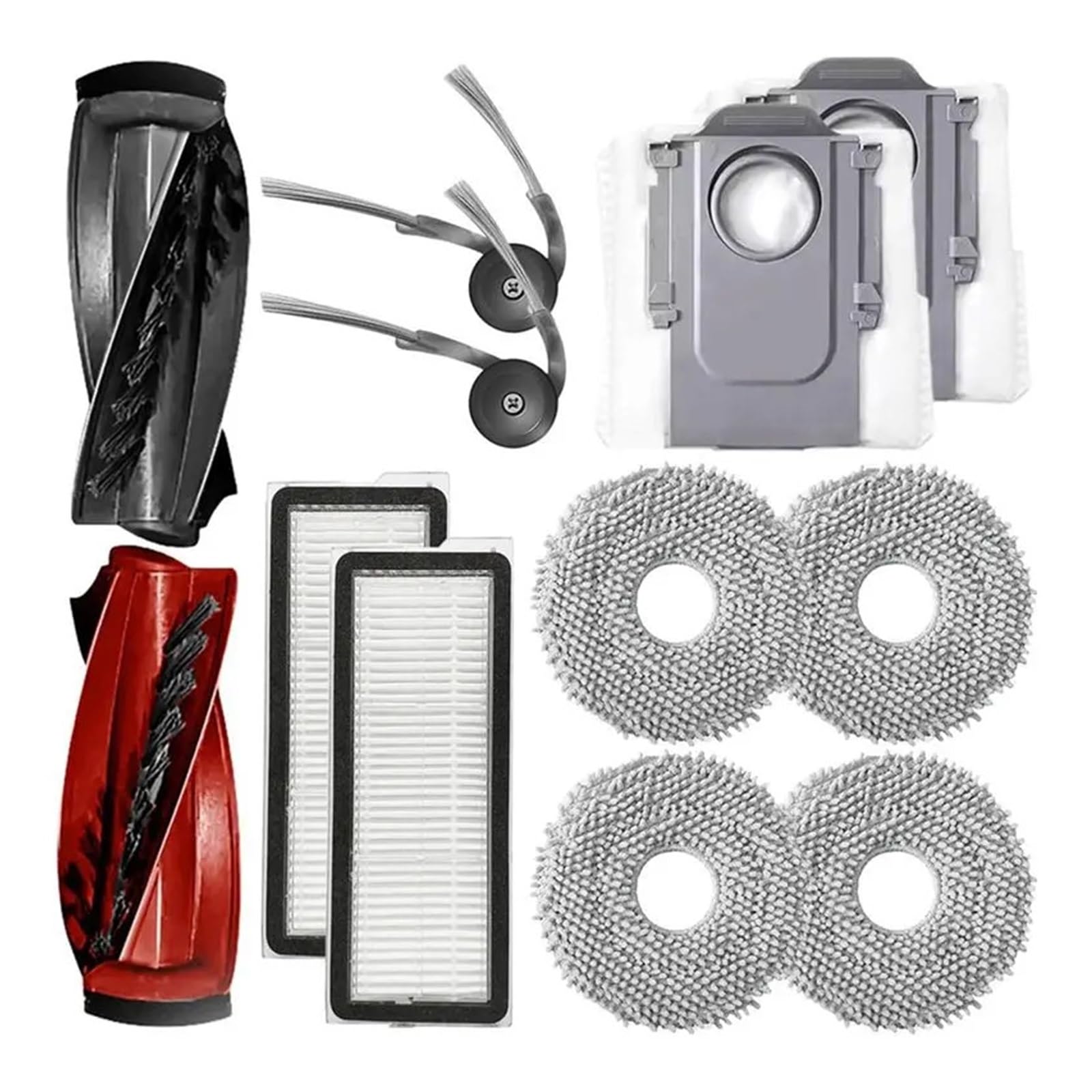 Robot Aspirapolvere Spazzola Laterale Principale Filtro Mop Sacchetti for la Polvere Parti di Ricambio for Qrevo Curve/P20 Pro