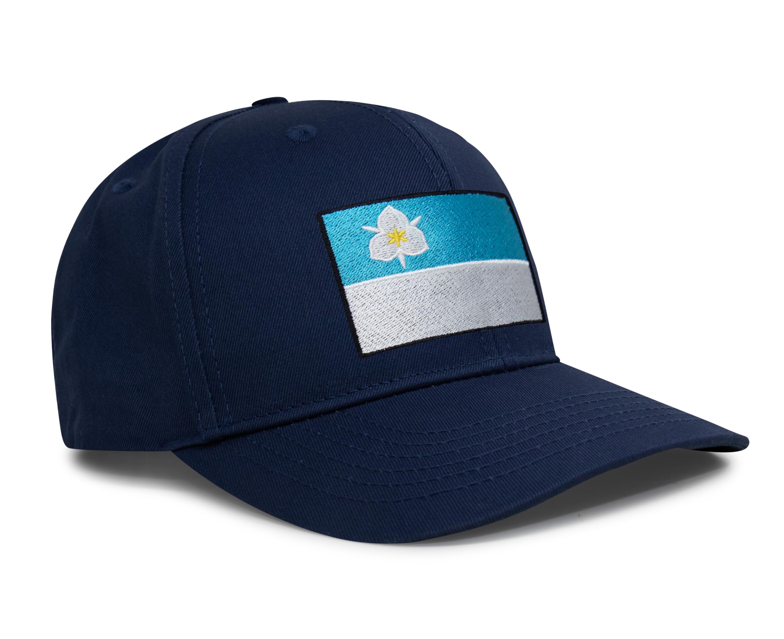 International Tie City Hat for Men and Women, Adjustable Snapback Trucker Baseball Cap with Embroidered Patch
