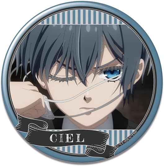 Amazon | TVアニメ『黒執事 -寄宿学校編-』 缶バッジ シエル