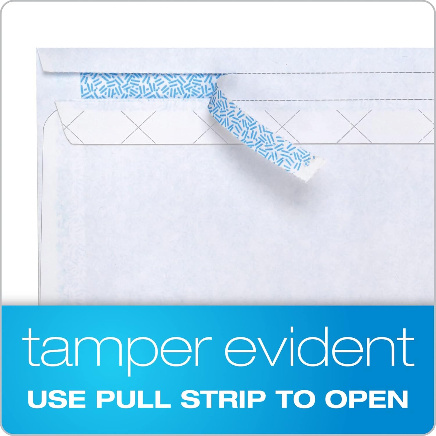 Columbian #8-5/8 Security Envelopes, 500 Pack, Double Window Self Seal Envelopes for QuickBooks Checks and Business Mailings, Tamper Evident, 3-5/8" x 8-5/8", Durable 24 lb White Paper