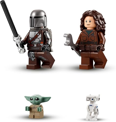LEGO Star Wars Starfighter N-1 del Mandaloriano 75325 | Giochi per bambini da 9 anni, set da The Book of Boba Fett, con astronave giocattolo e 4 personaggi, idea regalo, 412 pezzi - 7