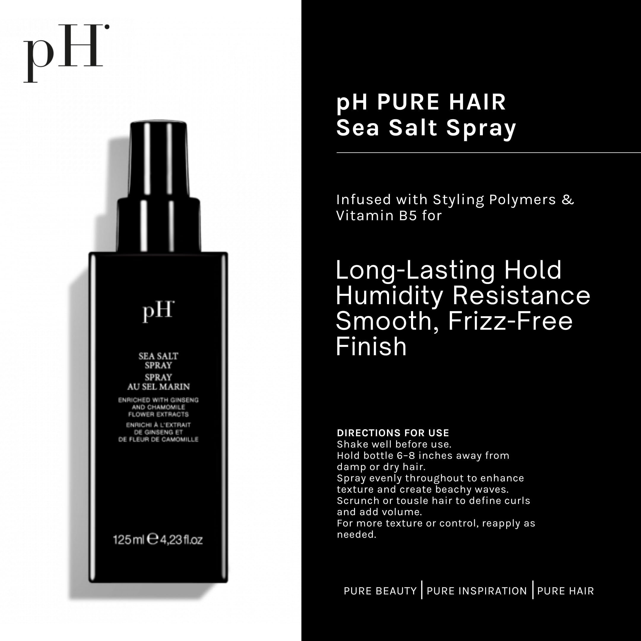 pH STYLE & FINISH Sea Salt Spray 200 ml