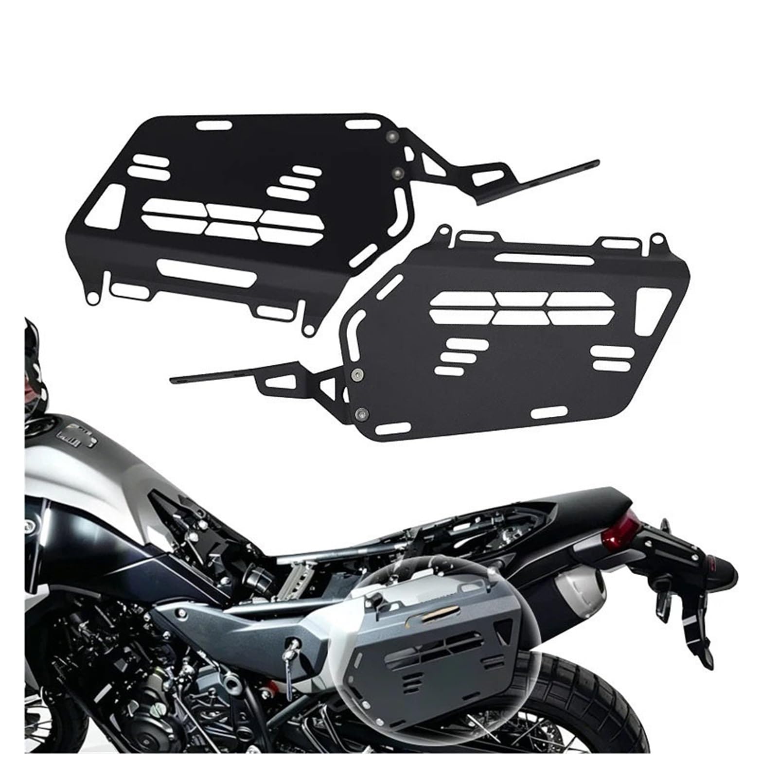 Soporte Bolsas Moto Bastidor Montaje Maletas Laterales