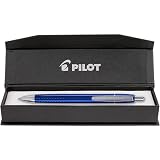 PILOT Axiom Collection Retractable Ballpoint Pen, Cobalt Blue Barrel, Blue Ink, Medium Point (90061) – view 5