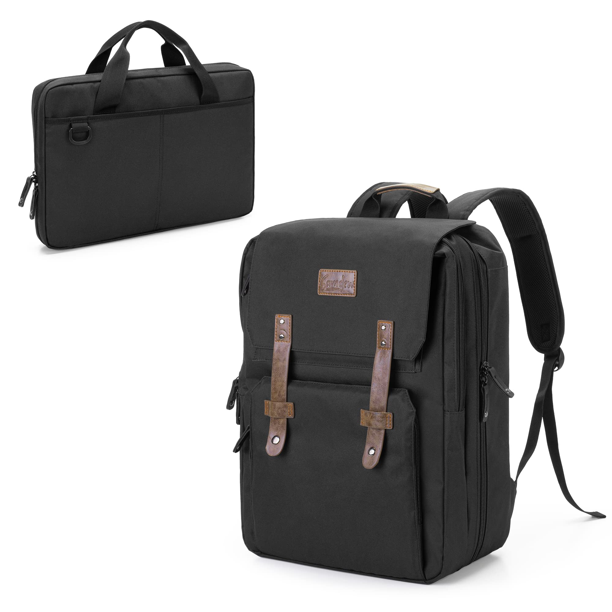 samdew Mochila para Cuchillos de Chef (Cuchillos no Incluidos) | Utensilios de Cocina Profesionales, Soporte para Cuchillos y Estuche para Utensilios con Múltiples Bolsillos