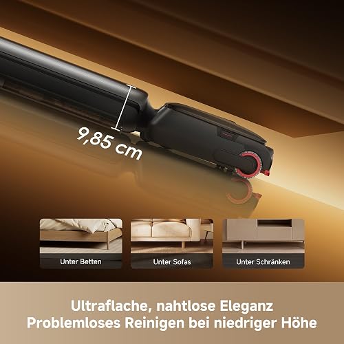 dreame T16 Pro Heat-A Aspirateur Laveur, Triple arête, Ultra-Fin 9,85 cm - 5
