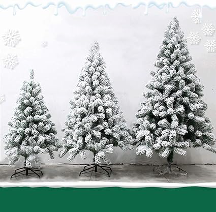 Amazon Co Jp フロック加工クリスマスツリー クリスマスの飾り ツリーとして リアルなnaturalitメタルスタンド人工ツリー 家族 友人 子供のパーティー用 グリーン 240cm おもちゃ