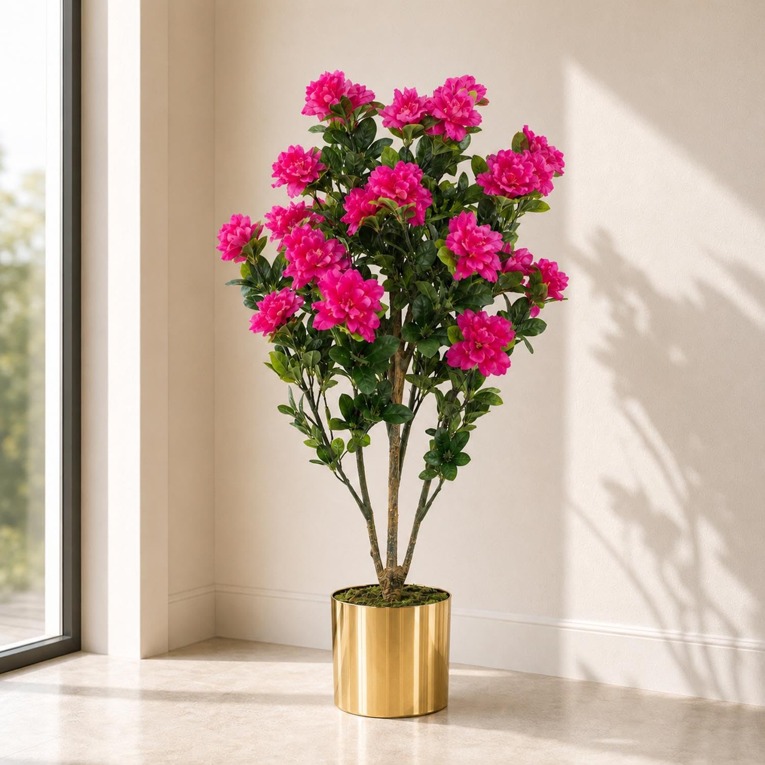 Artificial Blossom Tree 100cm Realistic Faux Indoor Home Office Decor