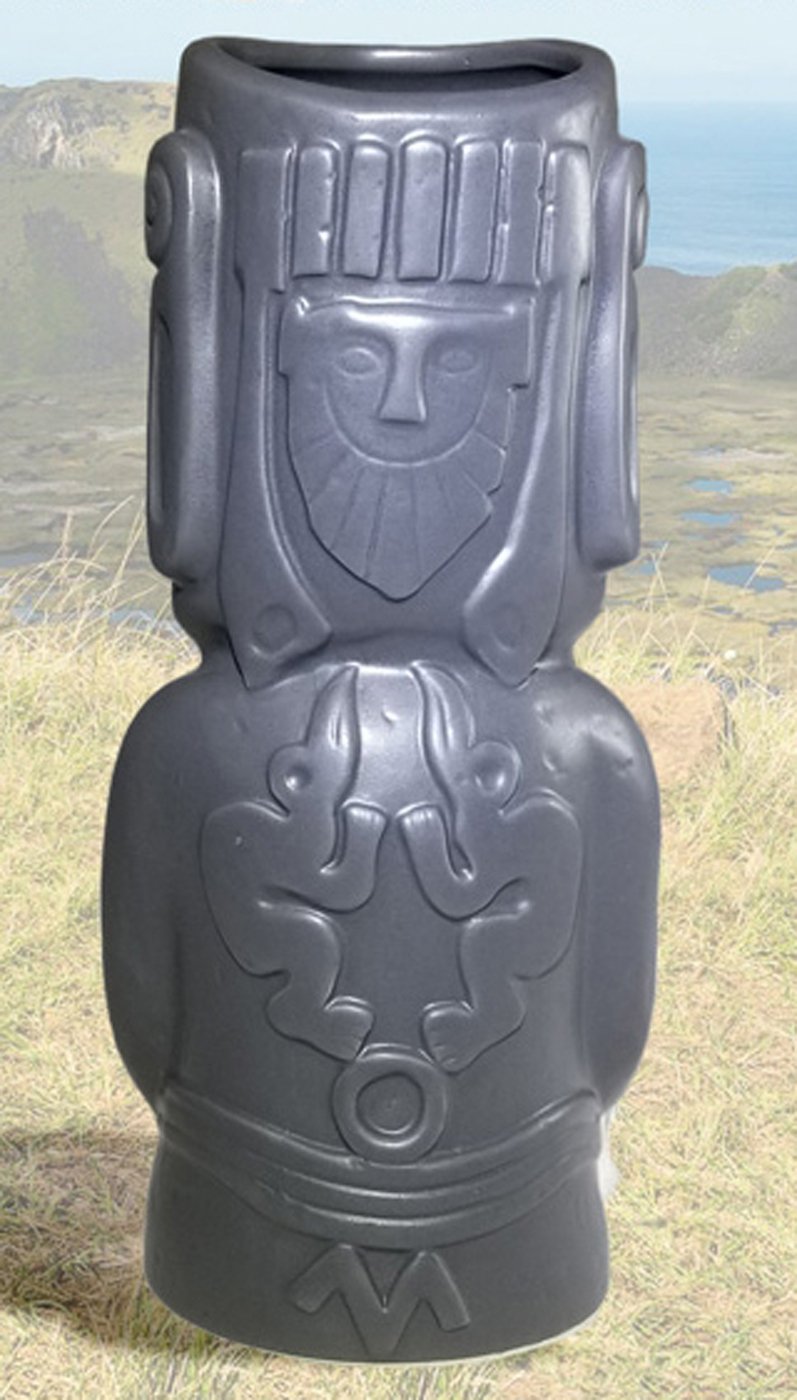 Tiki Farm ティキ ファーム マグ The Moai Sophisticate 白 モアイ 