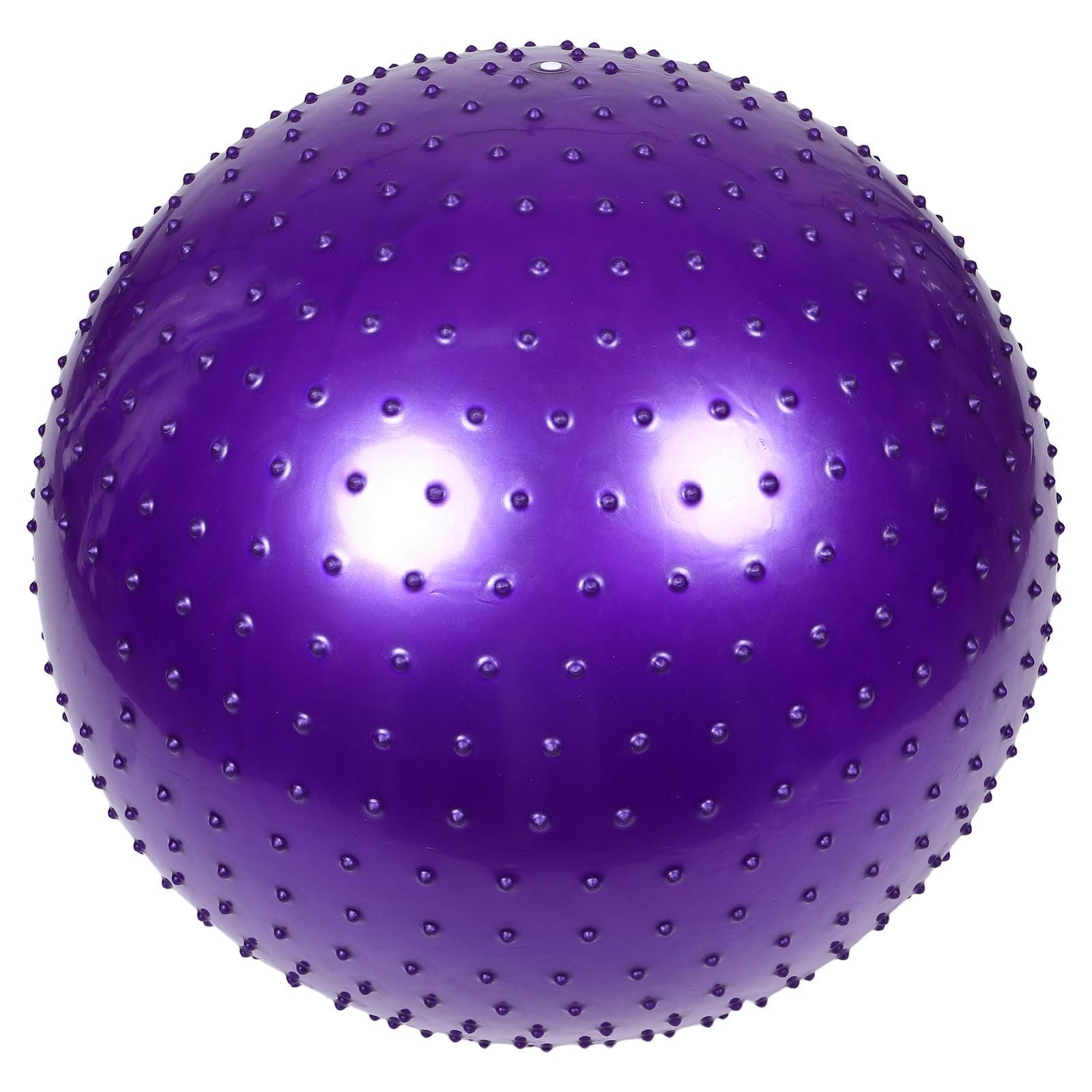 Anti Burst Igelball aus PVC für Erwachsene und Kinder Lila Massageball mit Stabilisierender Balancefunktion für Büro und Tägliches Training