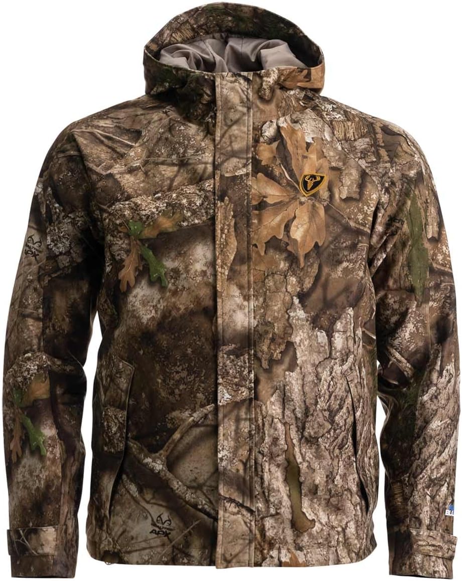 Men’s Lightweight Waterproof Camo Rain Jacket by SCENTBLOCKER Men’s Lightweight Waterproof Camo Rain Jacket by SCENTBLOCKER