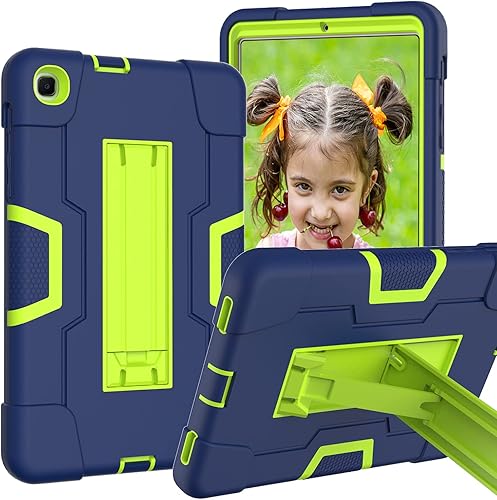 Miniatura 8 de Funda para Samsung Galaxy Tab A 8.4 2020, resistente policarbonato duro de silicona suave a prueba de golpes, resistente funda protectora de alto