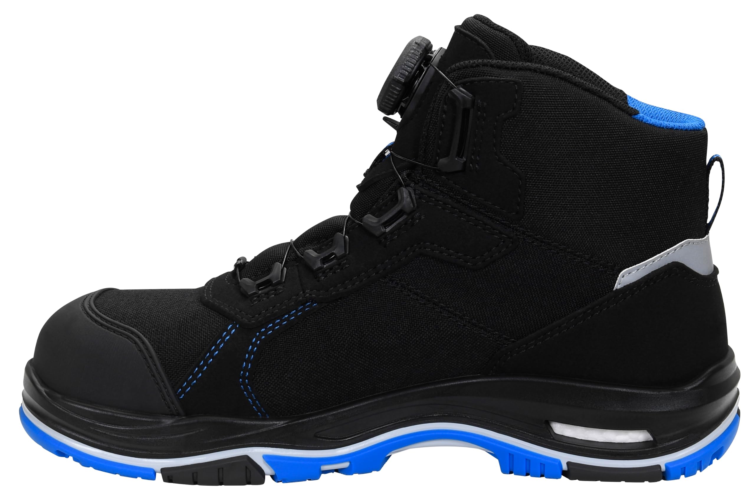 ELTEN IAN XXTP Pro BOA blue Mid ESD S3S | Sicherheitsschuhe für Damen & Herren, Kunststoffkappe, leicht, atmungsaktiv