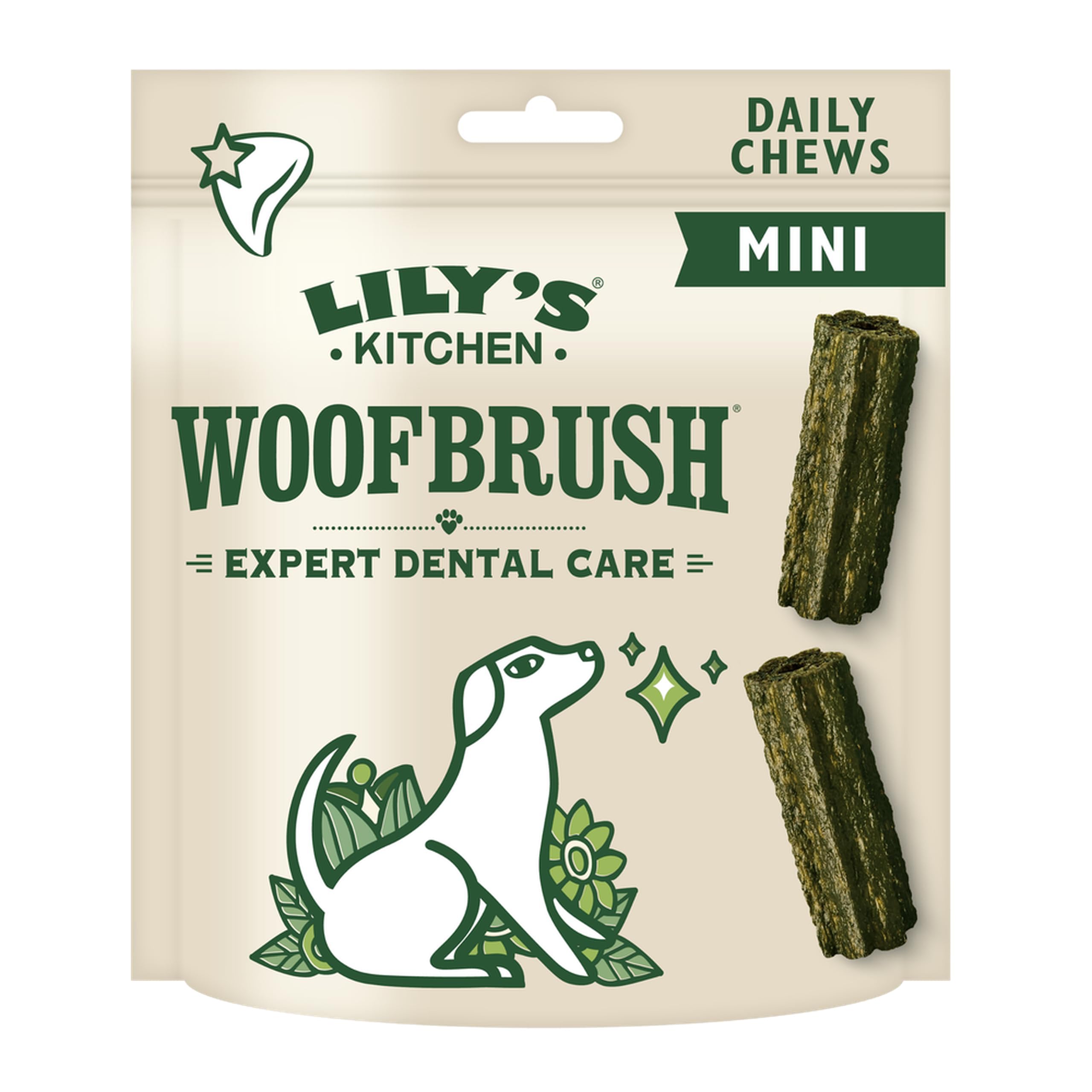 Woofbrush Dental Dog Chews Bulk Pack - MINI