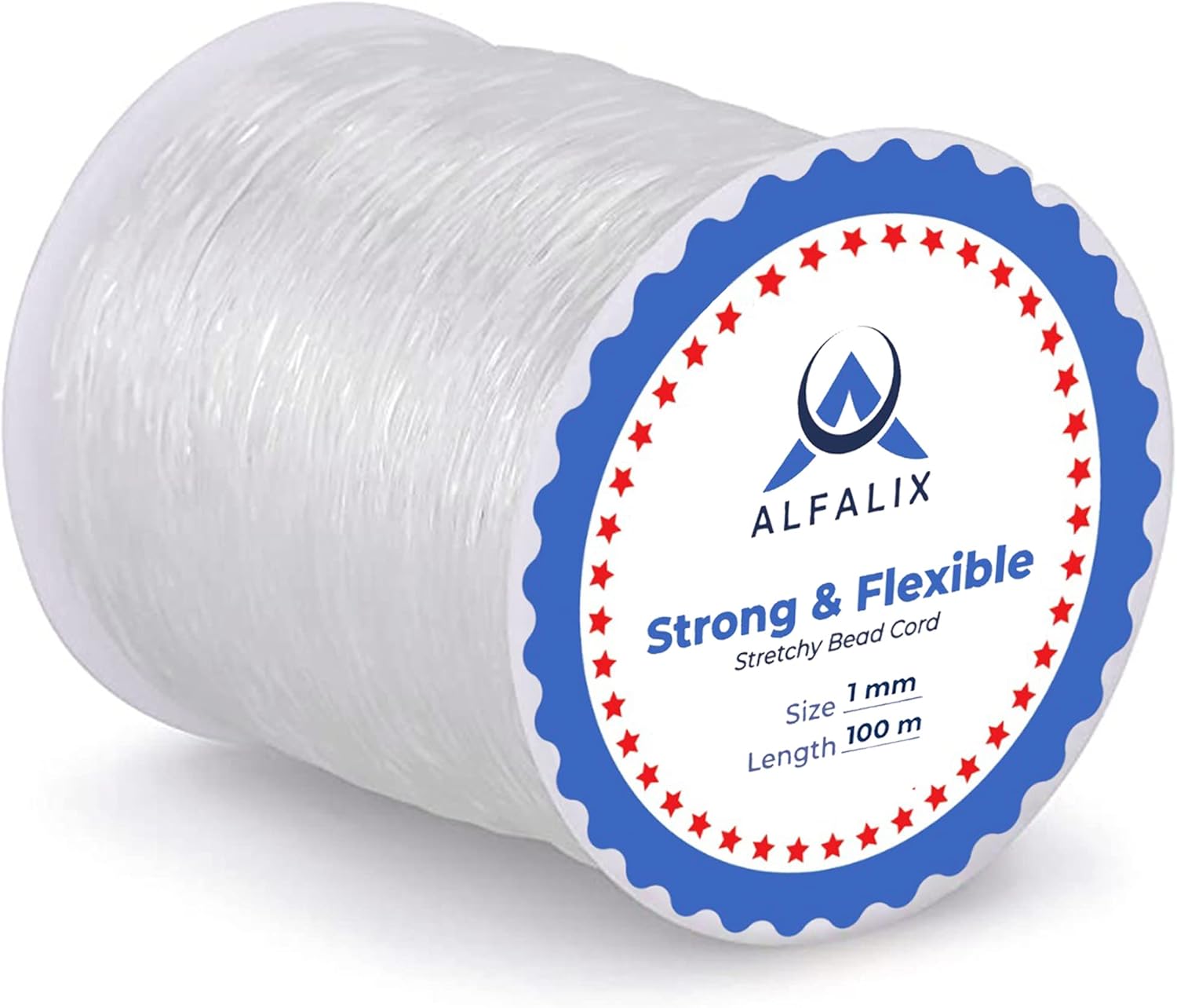 1mm x 100m Bracelet String For Bracelet Making Clear Elastic String