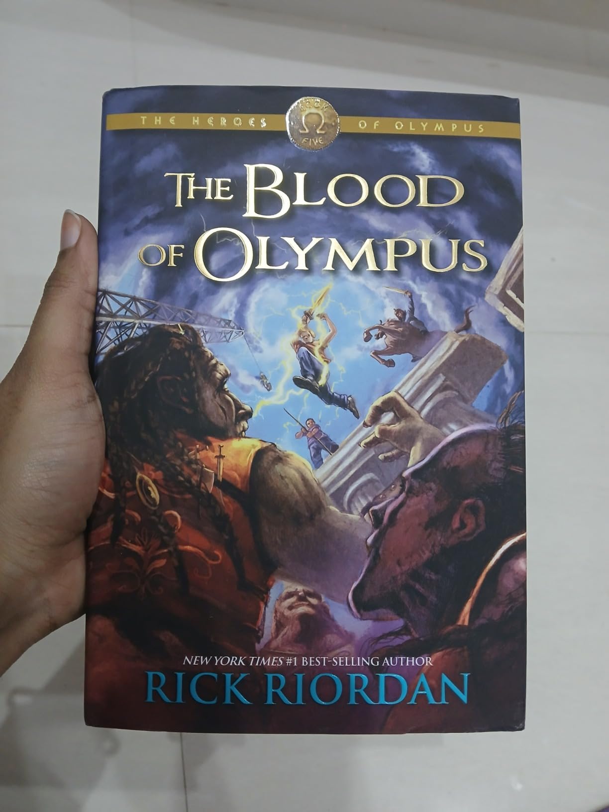Blood of Olympus (Heroes of Olympus Book 5) : Rick Riordan: Amazon.in ...