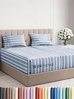 Vista 582 de Extra Deep Pocket Split King Sheets - 5 Piece Breathable & Cooling Bed Sheets - Hotel Luxury Bed Sheet Set - Soft, Wrinkle Free & Comfy - Easily