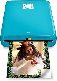 KODAK Step Instant Impressora fotográfica para smartphone – Impressora móvel sem fio portátil mini colorida – fotos adesivas Zink 5 x 7,6 cm – Bluetooth compatível com dispositivos iOS e Android –