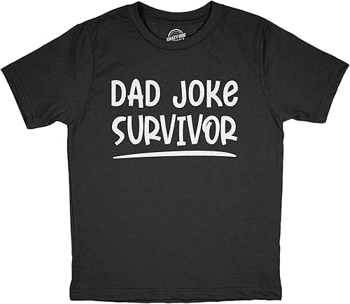 Camiseta divertida para el día del padre, hijo e hija, divertida camiseta con diseño de broma para papá y sobreviviente