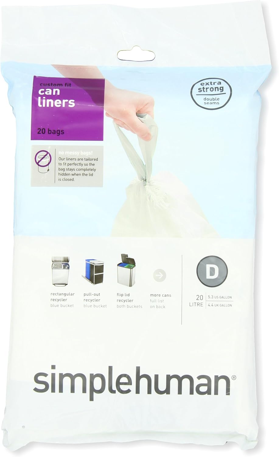 simplehuman d liners