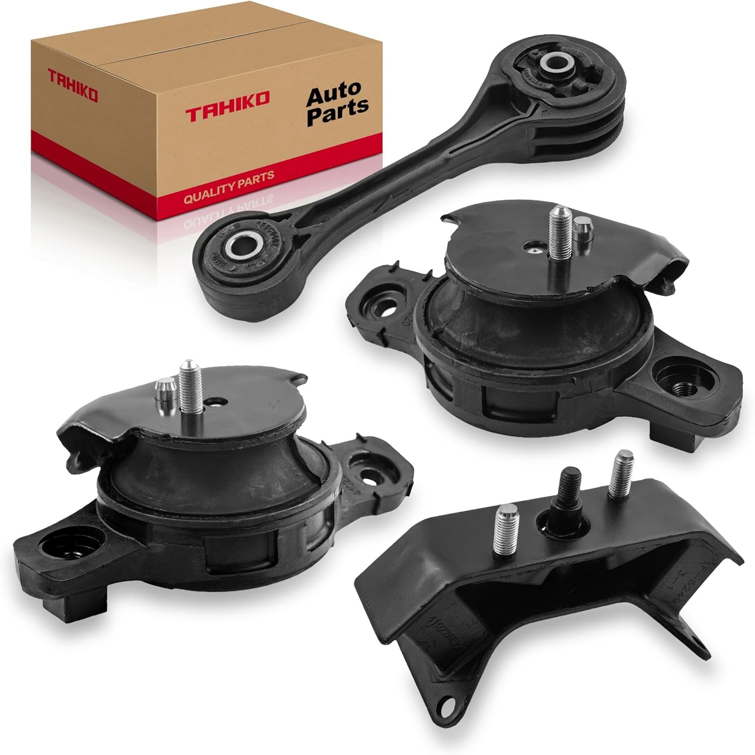 4PC Engine Motor &Transmission Mount Set Compatible with 2016-2017 Subaru Crosstrek 2.0L GAS /2012-2016 Subaru Impreza 2.0L AWD /2013-2015 Subaru XV Crosstrek 2.0L with CVT For A6743 A6723 A6732 A6733
