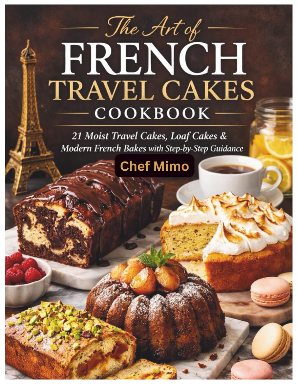 The Art of French Travel Cakes Cookbook: 21 Moist Travel Cakes, Loaf Cakes & Modern French Bakes with Step-by-Step Guidance      Paperback – January 12, 2026