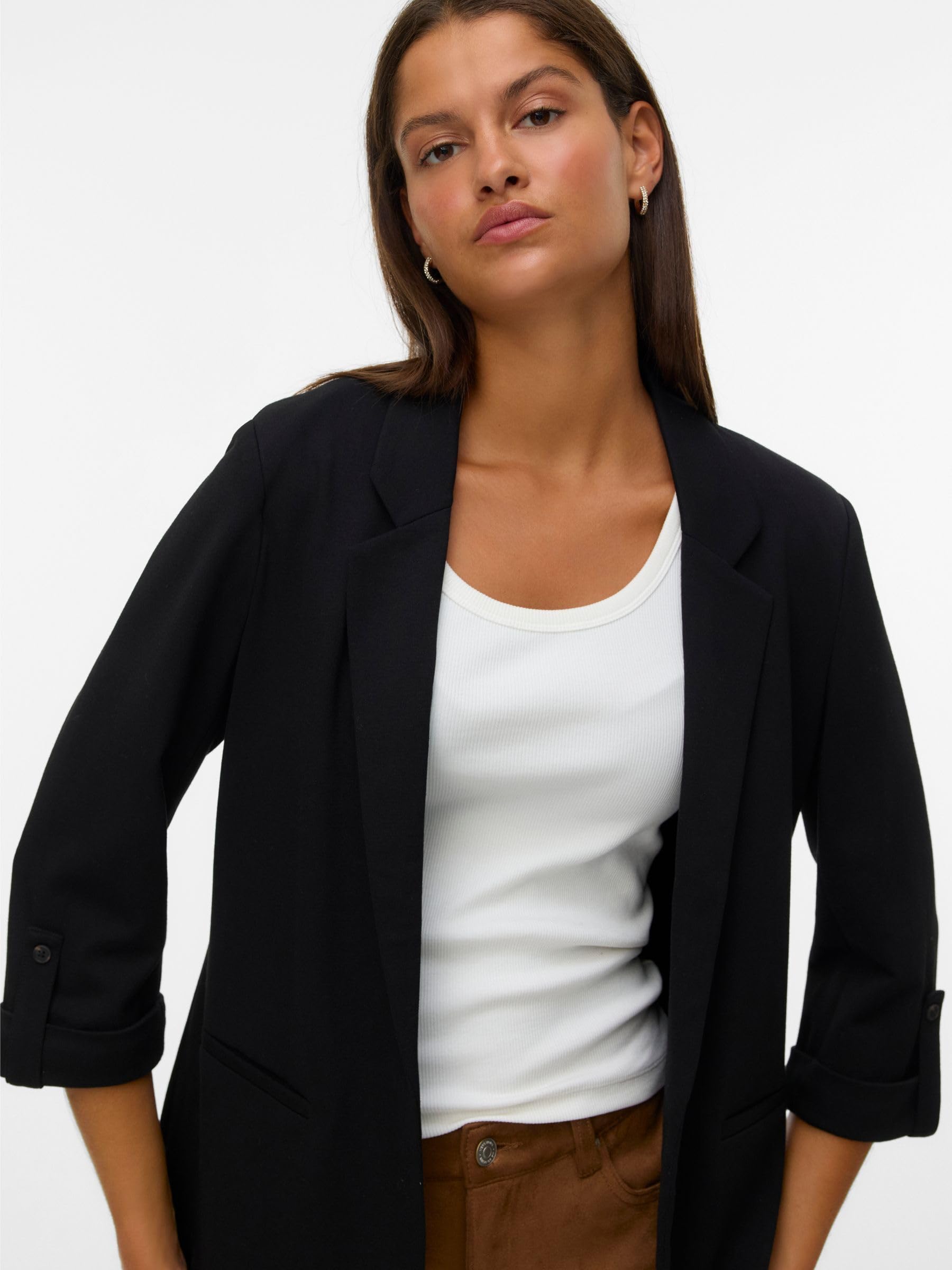 VERO MODA Vmeva Blazer Noos 3/4 Loose Donna