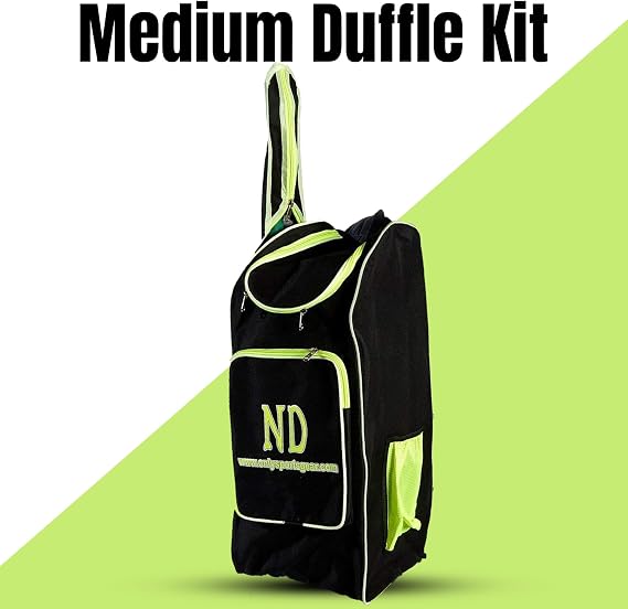 ND Sports Cricket kit bat Bag, Black Bag, Cricket Bag | Cricket Bat - Bat Pocket Cricket Set | Badminton Racket Cricket kit Bat Accessories
