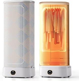 1000W Portable Automatic Steam Ironing Machine, Automatic Ironing Machine for Home, Foldable Steam Cooker & Tumble Dryer, Steam Dryer, Hanging Garment Steamer, Removes Wrinkles
