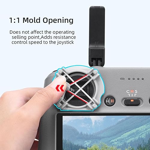 Miniatura 4 de Mini 4 Pro Rocker Controlador de velocidad para DJI RC 2 Controlador Joystick Amortiguador Estabilizador Soporte Compatible para DJI Mini 4 ProAir 3