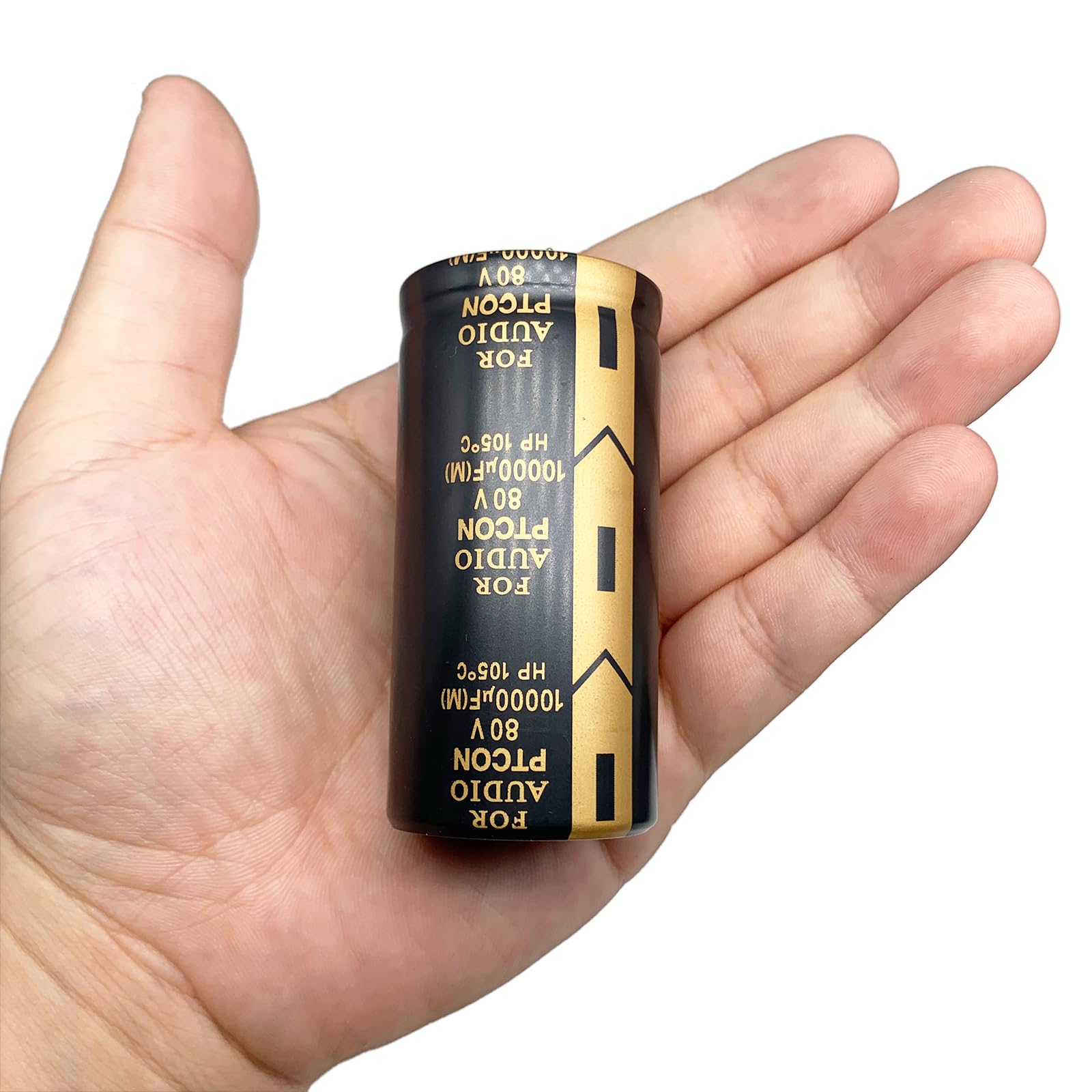 Condensatore elettrolitico a scatto, 80 V, 10000 UF, 35 x 70 mm, filtro amplificatore di potenza, condensatore elettrolitico per auto, 2 pezzi