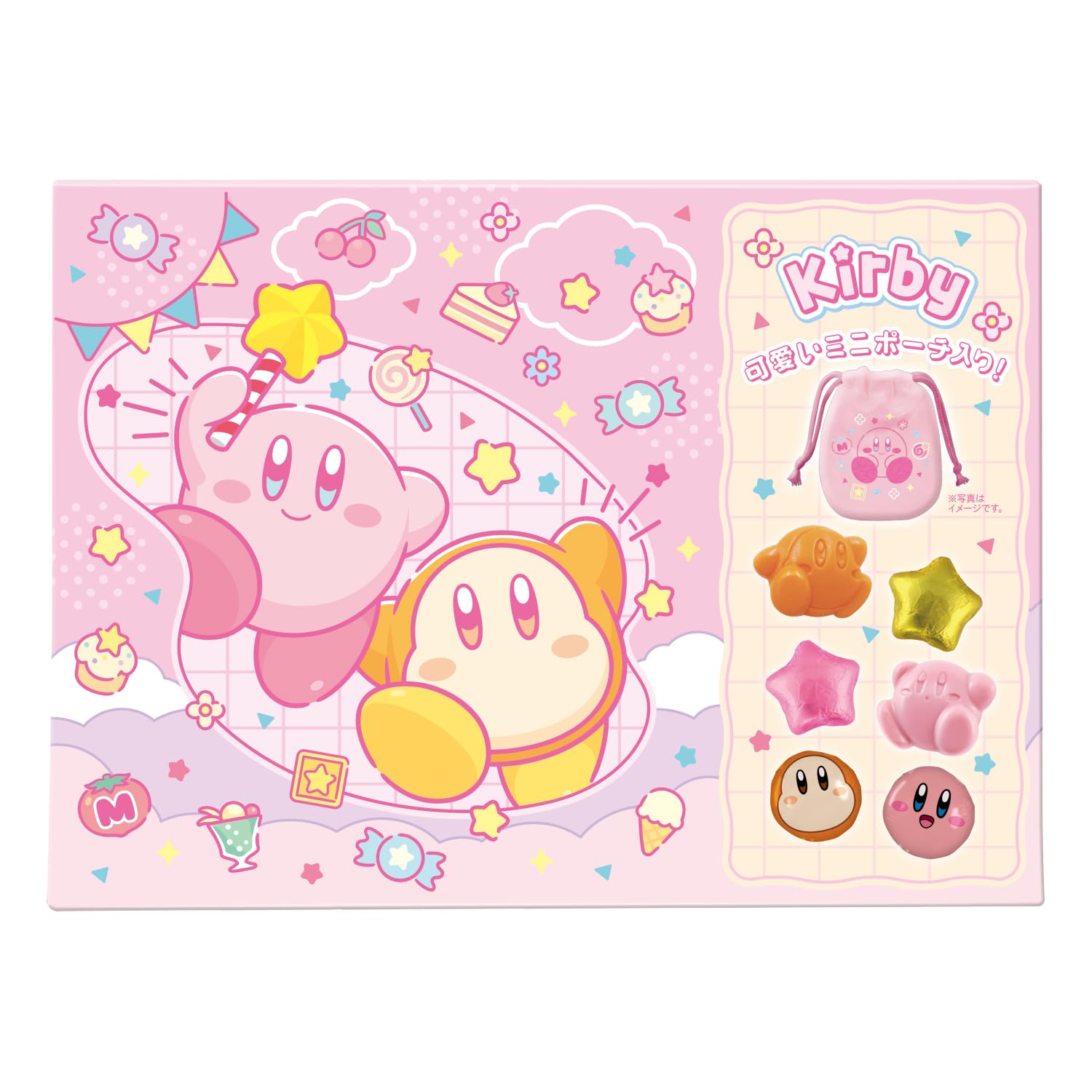 Amazon.co.jp: ハート(Heart) 星のカービィポーチ＆チョコギフト 準