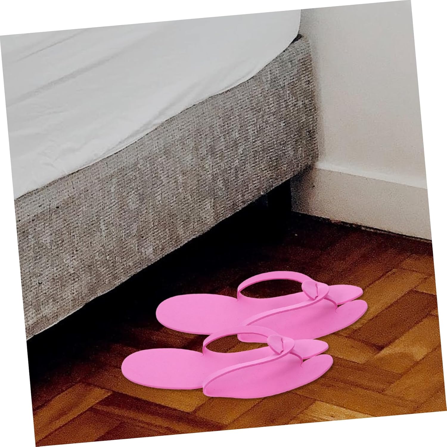 24pairs Bulk Slippers House Slippers for Women Disposable Shower Shoes Single Use for Women