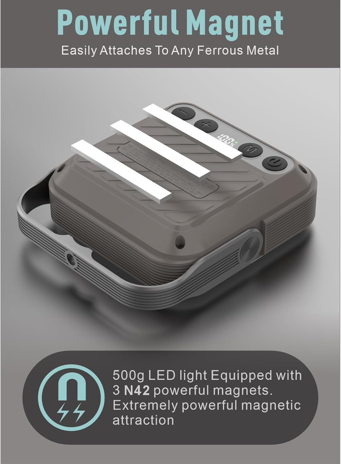 20000mAh Rechargeable LED Camping Lantern - 1600LM, QC3.0 22.5W, 4 - Color Switch, IPX5 Waterproof - Perfect for Camping, Hiking & Emergency Situations (Khaki)