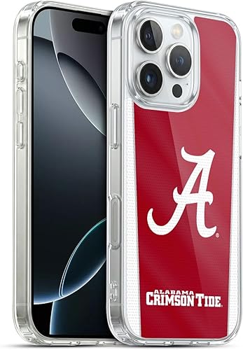 Miniatura 177 de Head Case Designs Funda de gel con logotipo oficial de la Universidad de Alabama UA [protección de grado militar] compatible con Apple iPhone 11