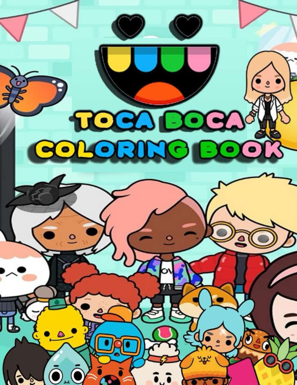 Tocạ Bocà Coloring Book: Colouring Pages For All Fans To Celebrate Holiday With Joy And Relaxation 2022 Paperback – 14 April 2022