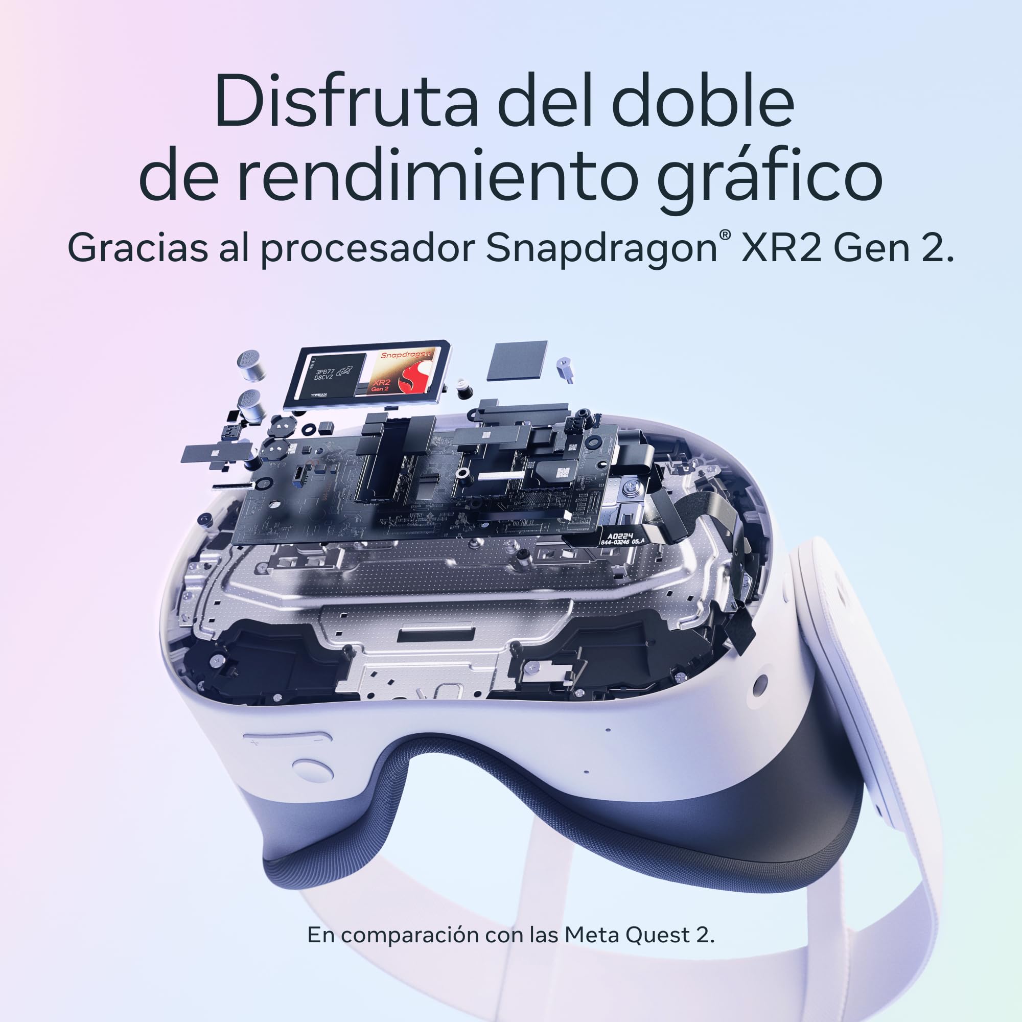 Meta Quest 3S 128 GB | Realidad Virtual sin Cables — Pack Gorilla Tag Cardboard Monkenaut — Exclusivo de Amazon